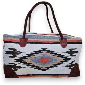 Southwestern Cheyenne Large Weekender Travel Bag Western Duffle Bag Boho Travel Bag- The Cheyenne Weekender