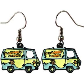 Anime Cartoons Scoob Doo Mystery Van Earrings Gifts for woman girl