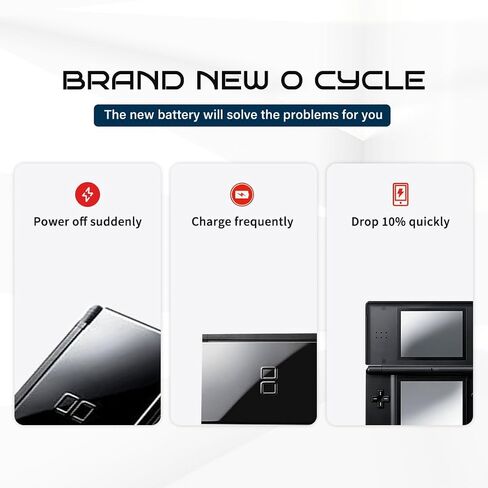 Qoutmcuy SPR-003 Battery Li-ion 0 Cycle New Upgrade,Replacement Battery for Nintendo 3DS XL New 3DS XL LL Game Console，Replacement Battery for Nintendo Switch Game Console SPR-003 Battery in Saudi Arabia