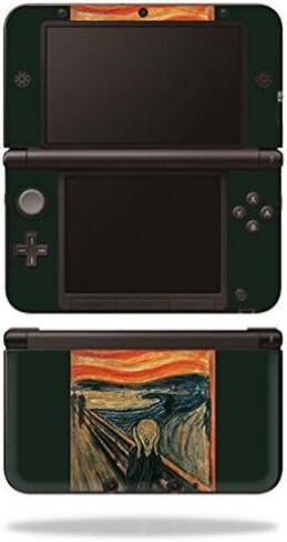 MightySkins Skin متوافق مع نينتندو 3DS XL - موجة كبيرة من كاناغاوا | غطاء واقي ومتين وفريد من نوعه من الفينيل | سهل التركيب والإزالة وتغيير الأنماط | صنع في الولايات المتحدة الأمريكية in Kuwait