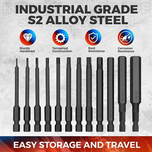 Torx Bit Set, InPower 24 PCS Security Bit Set, S2 Steel Tamper Proof Torx Bit Set, 1" and 3" Long Drill Bit with Bit Holder, T5 - T40 Includes T20 and T25 Torx Bit. in Saudi Arabia