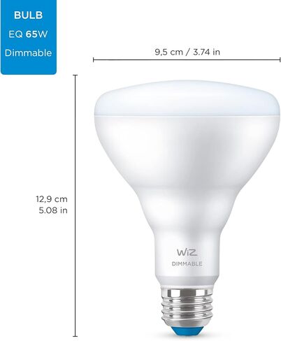 WiZ Connected 2pk A19 Dimmable Daylight in Kuwait
