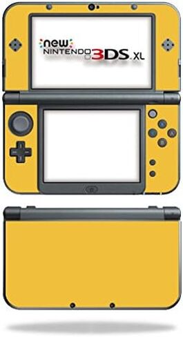MightySkins Skin Compatible with New Nintendo 3DS XL (2015) Cover wrap Sticker Skins Solid Baby Blue in Kuwait