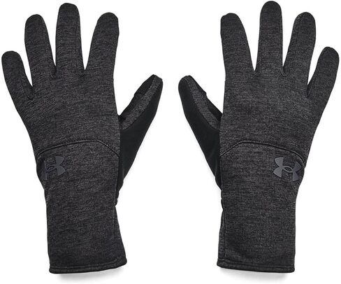 Under Armour mens Storm Fleece Gloves , Pitch Gray (012)/Black , X-Large in Saudi Arabia
