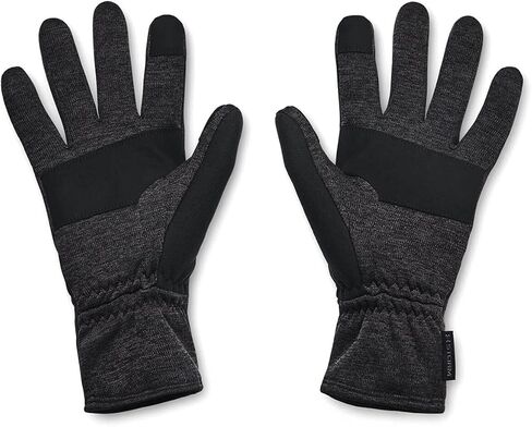 Under Armour mens Storm Fleece Gloves , Pitch Gray (012)/Black , X-Large in Saudi Arabia