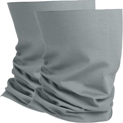 281Z Organic Cotton Breathable Summer Neck Gaiter for Men and Women - Face Scarf for Outdoor Activities (Foliage Green) in Kuwait