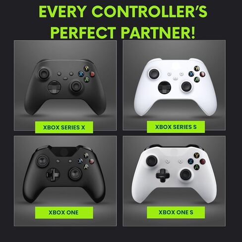 TNP Wireless Chatpad for Xbox One Controller S/X & Series S/X - 2.4Ghz Black Mini Text Messenger Chat Pad for Xbox One, Controller Keyboard Attachment Accessory in Saudi Arabia