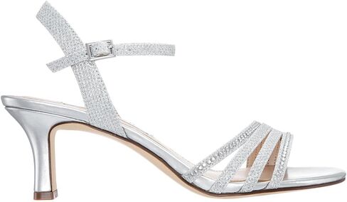 NINA Nelena - Women's Sparkling Dress Sandals with Crystal Embellishments Shoes - Elegant and Comfortable heeled Sandals for Women - Casual and Dress - Women Shoes in Saudi Arabia