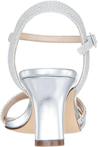 NINA Nelena - Women's Sparkling Dress Sandals with Crystal Embellishments Shoes - Elegant and Comfortable heeled Sandals for Women - Casual and Dress - Women Shoes in Saudi Arabia