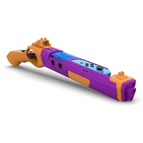 GH Joy con Gun Controller for Nintendo Switch (OLED) Shooting Games, Resident Evil, Cabela's, Sniper Elite, Doom, Hunting Simulator, Wolfenstein, Payday, Joycon Gun Grip Black