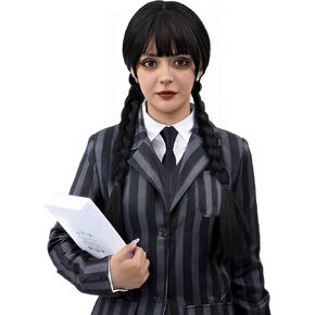 MUPUL Blonde Long Braided Wigs Ciri Costume Wig For Women Halloween Party Cosplay Costume Accessories