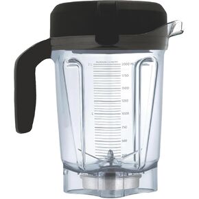 For Vitamix 64oz Low-Profile Blender Pitcher,Replacement for Vitamix 5000 5200 6300 7500 pro750 Container/Cup,Fit for Vitamix C/G-Series vm0101 vm0102 E310 Creations II etc Blender.3 Years Warranty