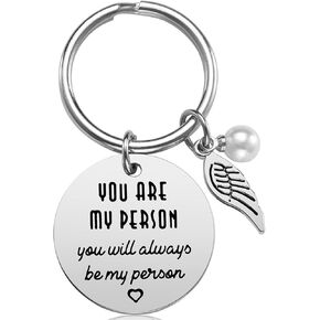 iJuqi Valentine's Day Gifts for Her - Girlfriend Wife Gifts from Boyfriend Husband Romantic Christmas Birthday Gifts for Women Girlfriend Wife Keychain