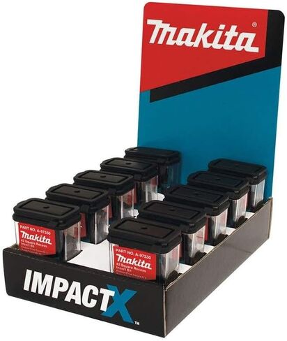 Makita A-96528 Impactx 2 Square Recess 1″ Insert Bit, 50 Pack, Bulk in Saudi Arabia
