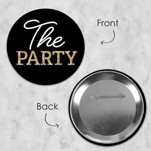 Big Dot of Happiness Vino Before Vows - 3 inch Winery Bridal Shower or Bachelorette Party Badge - Pinback Buttons - Set of 8 in Kuwait