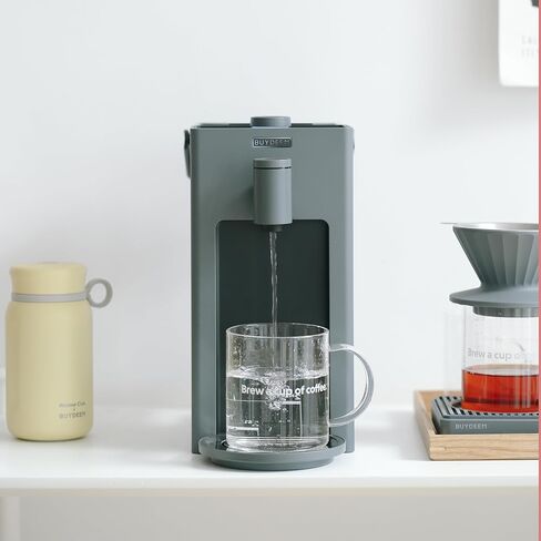 BUYDEEM S9013 Instant Hot Water Dispenser, Countertop Water Boiler & Warmer for Tea, Coffee and Baby Formula, Adjustable 8 Temperatures & 5 Water Outputs, 3L Water Tank(102oz), Green in Saudi Arabia