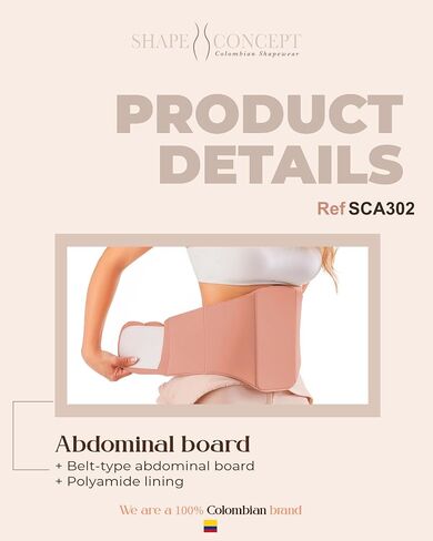 Shape Concept Lipo Board Fajas Colombianas Tabla Abdominal Flattening Liposuction Abdomen Support Board SCA002 in Kuwait