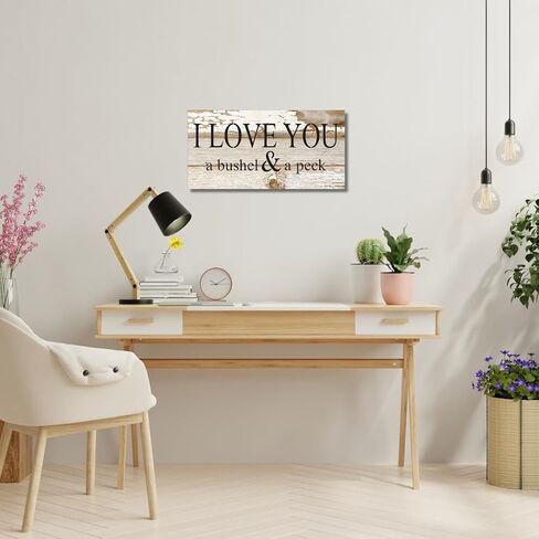 And so together they built a life they loved | Wall Decor Sign | 24x12 Reclaimed Wood Sign in Kuwait