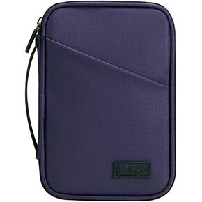 Higoney Waterproof Travel Passport Holder for Family,RFID Blocking Passport Wallet,Portable Travel Document Organizer for Men Women, Travel Essentials for Flying(Black) in Kuwait