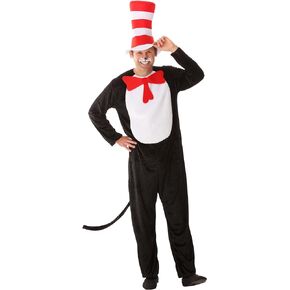 elope Dr. Seuss Cat in the Hat Costume for Adults