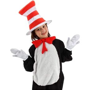 Dr. Seuss Cat in The Hat Costume Accessory Kit for Kids