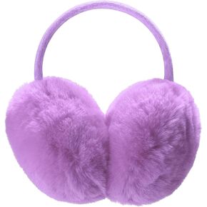 Women Winter Earmuffs Girls Faux Fur Fluffy Soft Ear Warmer Outdoor Plush Warm Ear Covers