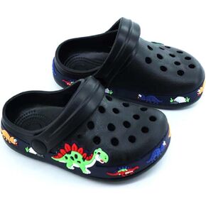 Children Garden Shoes Kids Boys Girls Cartoon Clogs Slippers Toddler Slip On Lightweight Beach Pool Sandals