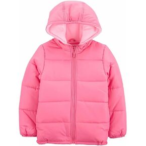Carter's Cozy Quilted PufferCoat for Girls - Warm and Stylish Winter Outerwear
