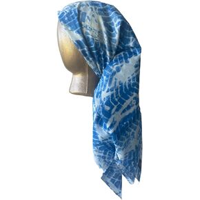 Cotton Tichel, Square Cotton Head Scarf for Women, Lightweight Head Covering, Summer Shawl, Large Cotton Bandanas