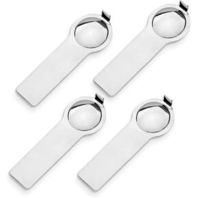 PEUTIER Pack of 4 Italian Charm Tool, 9 mm Double-Sided Italian Charm Bracelet Tool, Round Shape Bracelet Tool for Adding and Removing Charm Bracelet Links in Kuwait