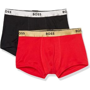 BOSS Men's Two Pack Cotton Trunk