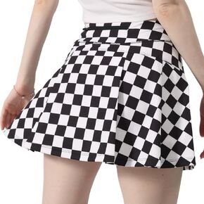 Qpfkw Women's Tennis Skirt High Waisted Golf Pleated Skirts for Running Pickleball Workout