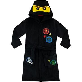 LEGO Boys' Ninjago Robe Black Size 12 in Saudi Arabia