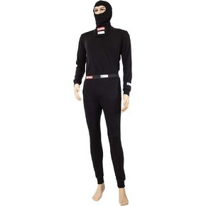 RaceQuip Long John Underwear Bottoms SFI 3.3 Fire Retardant FR Black