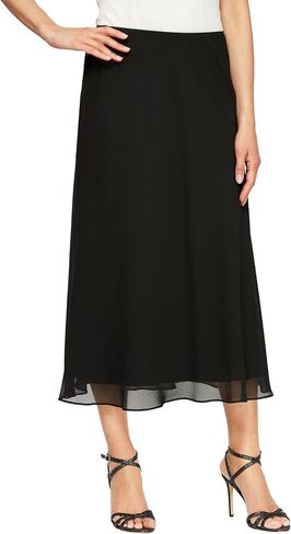 Alex Evenings Women's Midi Length Formal Skirt (Reg and Petite) in Saudi Arabia