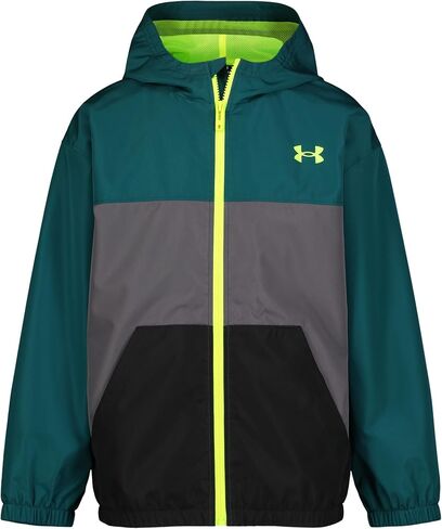 Under Armour Boys Wintuck Color Block Windbreaker (Big Kid) in Saudi Arabia