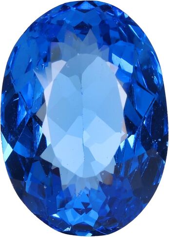 REAL-GEMS - Oval Cut 26. Carat Blue Corn-flower Sapphire Gemstone for Thanks Giving in Saudi Arabia