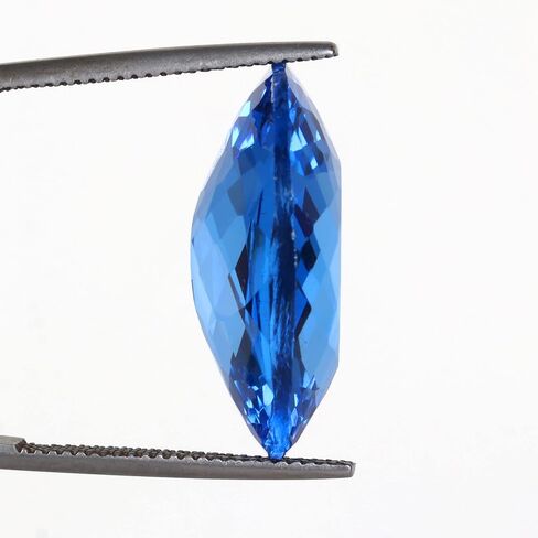 REAL-GEMS - Oval Cut 26. Carat Blue Corn-flower Sapphire Gemstone for Thanks Giving in Saudi Arabia