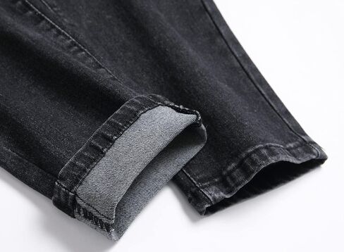 Boy's Skinny Fit Ripped Distressed Stretch Washed Fashion Kids Denim Jeans Pants in Kuwait