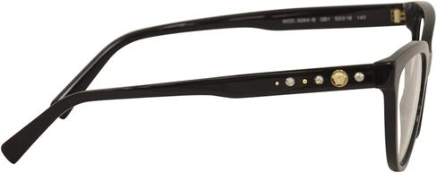 Versace VE3264B - GB1 Eyeglass Frame BLACK W/DEMO LENS 51mm in Saudi Arabia