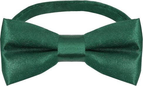 Boys Bow Tie Pre-Tied Adjustable Kids Bow Ties Solid Color Toddler Bow Tie for Boys Girls Kids Toddler Baby in Saudi Arabia