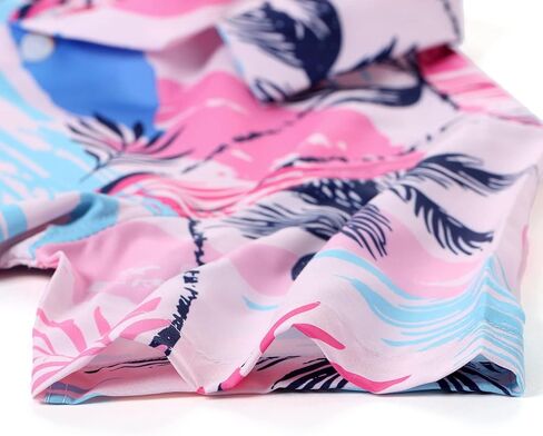 siliteelon Boys Hawaiian Shirts Short Sleeve Cotton Summer Beach Button Down Casual Aloha Luau Shirts for Kids in Kuwait