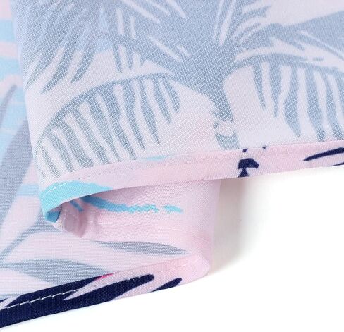 siliteelon Boys Hawaiian Shirts Short Sleeve Cotton Summer Beach Button Down Casual Aloha Luau Shirts for Kids in Kuwait