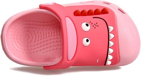 JACKSHIBO Toddler Little Kids Clogs Boys Girls Dinosaur Water Pool Beach Garden Sandals in Saudi Arabia