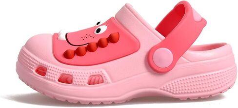 JACKSHIBO Toddler Little Kids Clogs Boys Girls Dinosaur Water Pool Beach Garden Sandals in Saudi Arabia