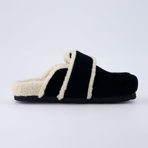 CUSHIONAIRE Women's Nero Genuine Suede Clog with +Comfort, Wide Widths Available in Saudi Arabia