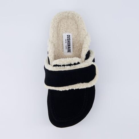 CUSHIONAIRE Women's Nero Genuine Suede Clog with +Comfort, Wide Widths Available in Saudi Arabia