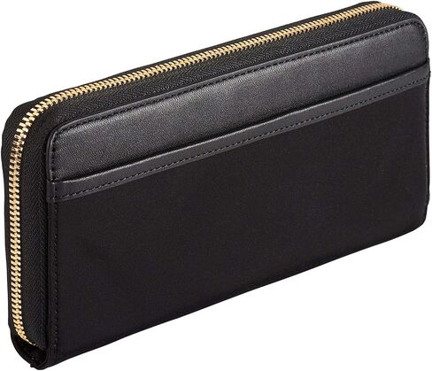 TUMI - Voyageur Zip-Around Continental Nylon Wallet - Card Holder for Women - Lightweight, Black in Saudi Arabia