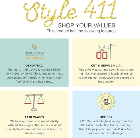 شورت سباحة للفتيات من City Threads بعامل حماية من الطفح الجلدي UPF50+ مصنوع في الولايات المتحدة الأمريكية in Kuwait