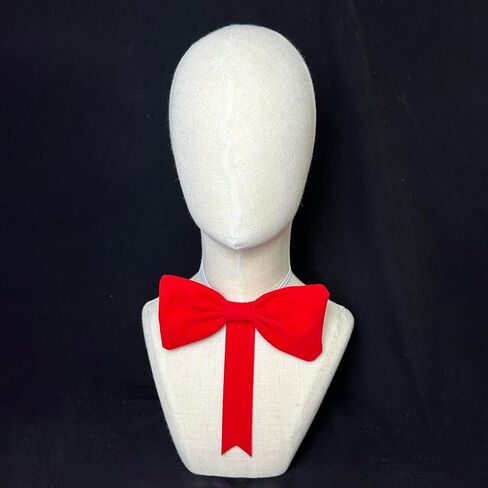 Large Red Bow Tie Costume Accessories Party Favors Novely Adjustable Bowtie Holiday Costume Accessory Women Men in Kuwait